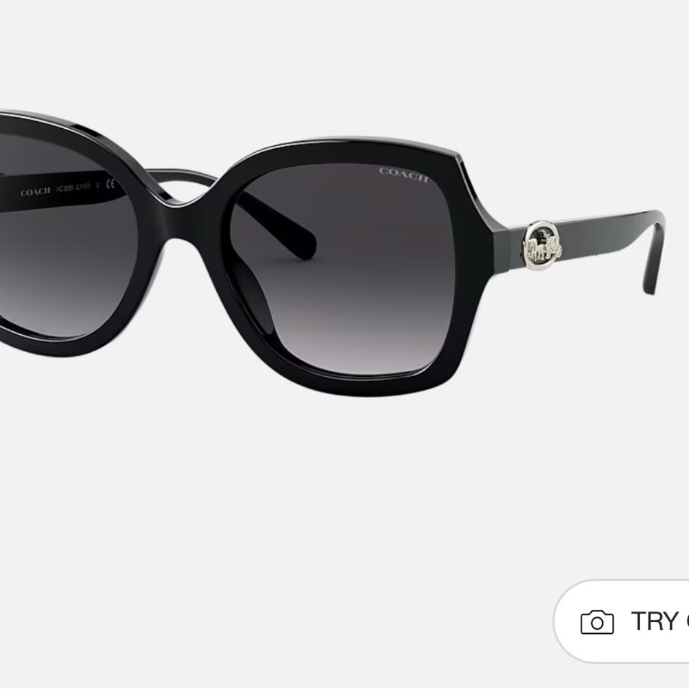Coach Elegant Black Women's Sunglasses